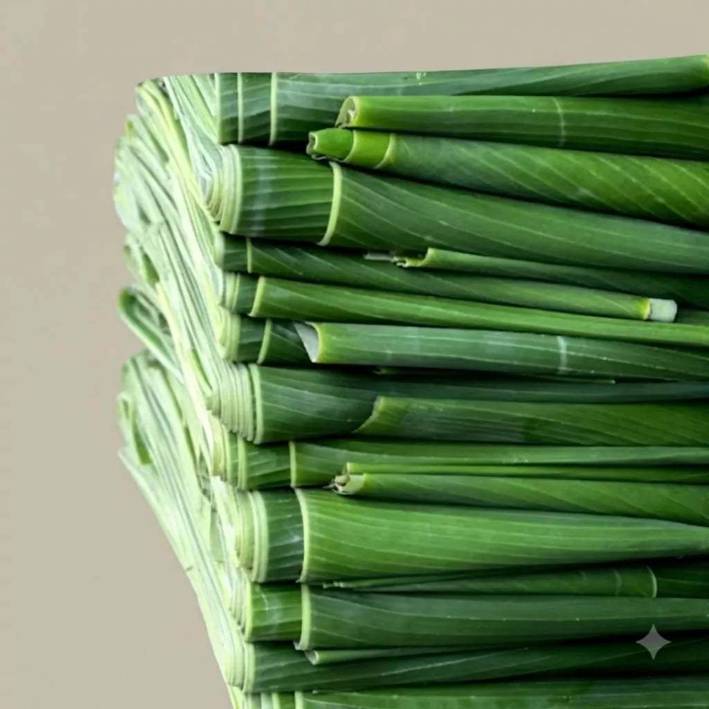 FRESH BEN TRE BANANA LEAVES 1KG – FOR BANH TET WRAPPING | VIETNAMESE FOOD PACKAGING 4
