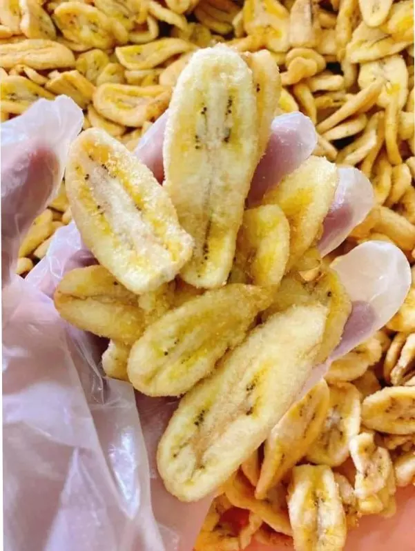 PREMIUM VIETNAMESE CRISPY DRIED BANANA 300G – GRADE 1 | PET JAR PACKAGING 3
