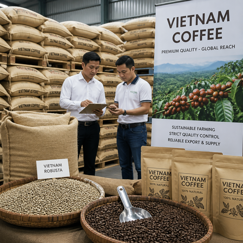 Vietnam Coffee Exporter & Supplier – Premium Vietnamese Coffee Beans