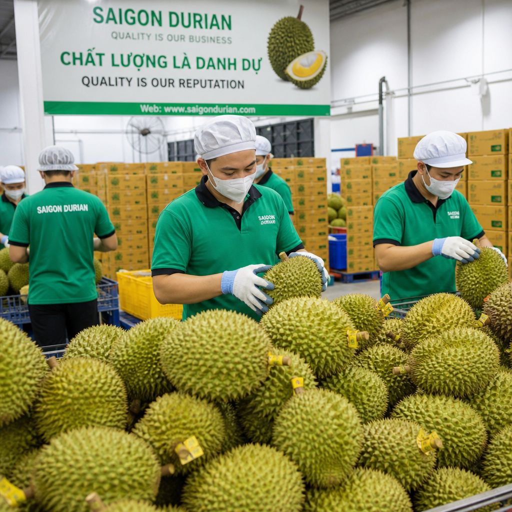 Vietnam Durian Exporter & Supplier – Fresh Vietnamese Durian for Global Buyers