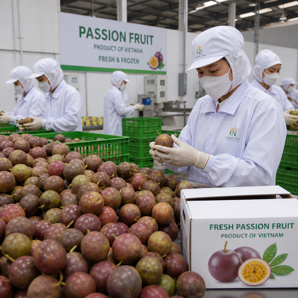 Vietnam Passion Fruit Exporter & Supplier – Fresh & Frozen Passion Fruit