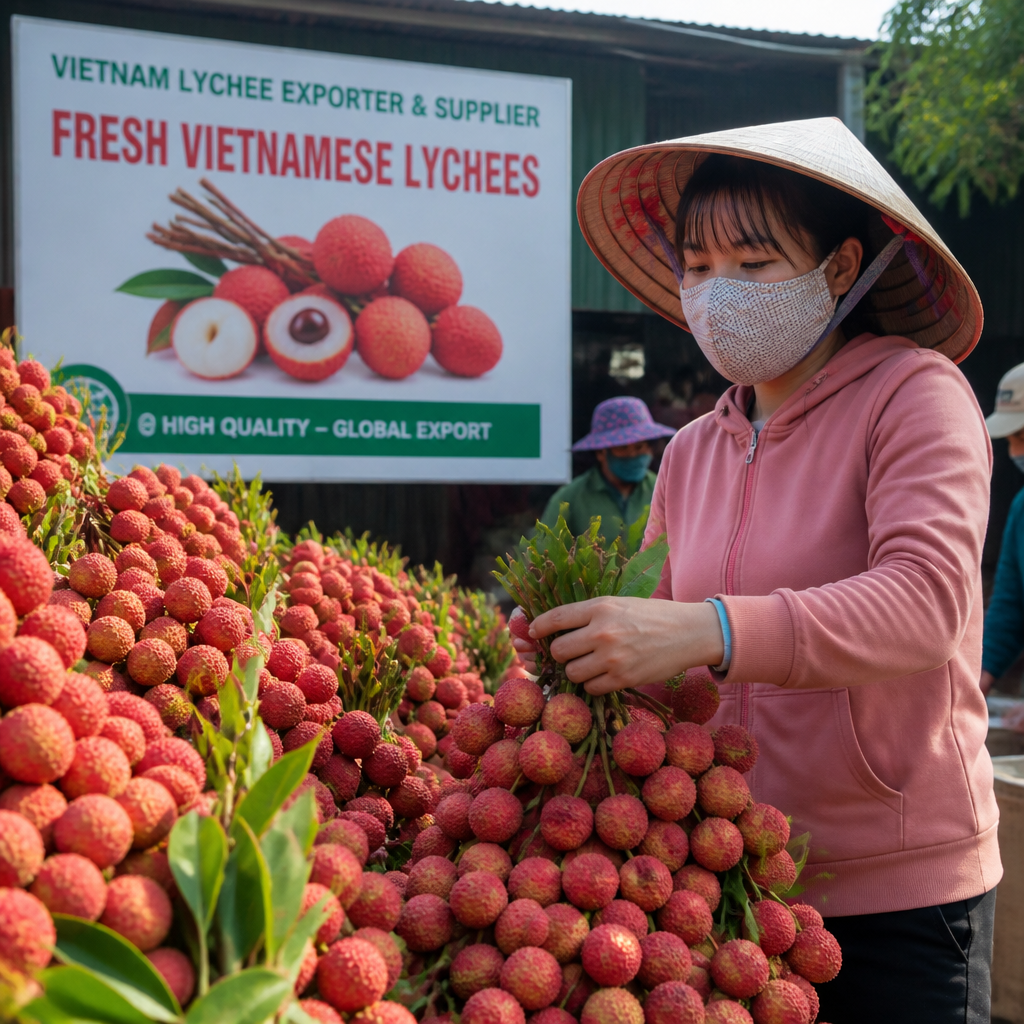 Vietnam Lychee Exporter & Supplier – Fresh Vietnamese Lychees