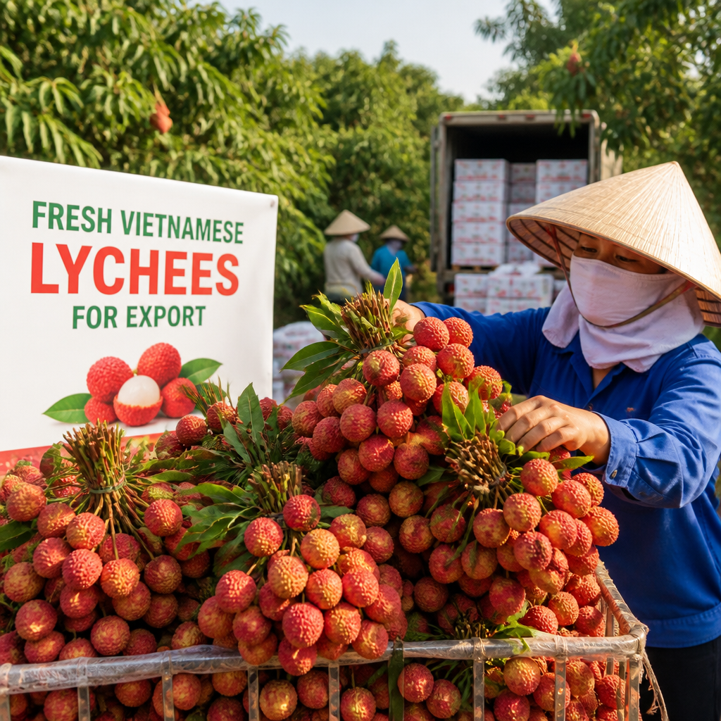 Vietnam Lychee Exporter & Supplier – Fresh Vietnamese Lychees