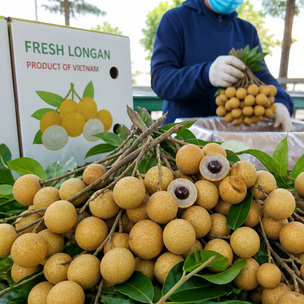 Vietnam Longan Exporter & Supplier – Fresh Vietnamese Longan