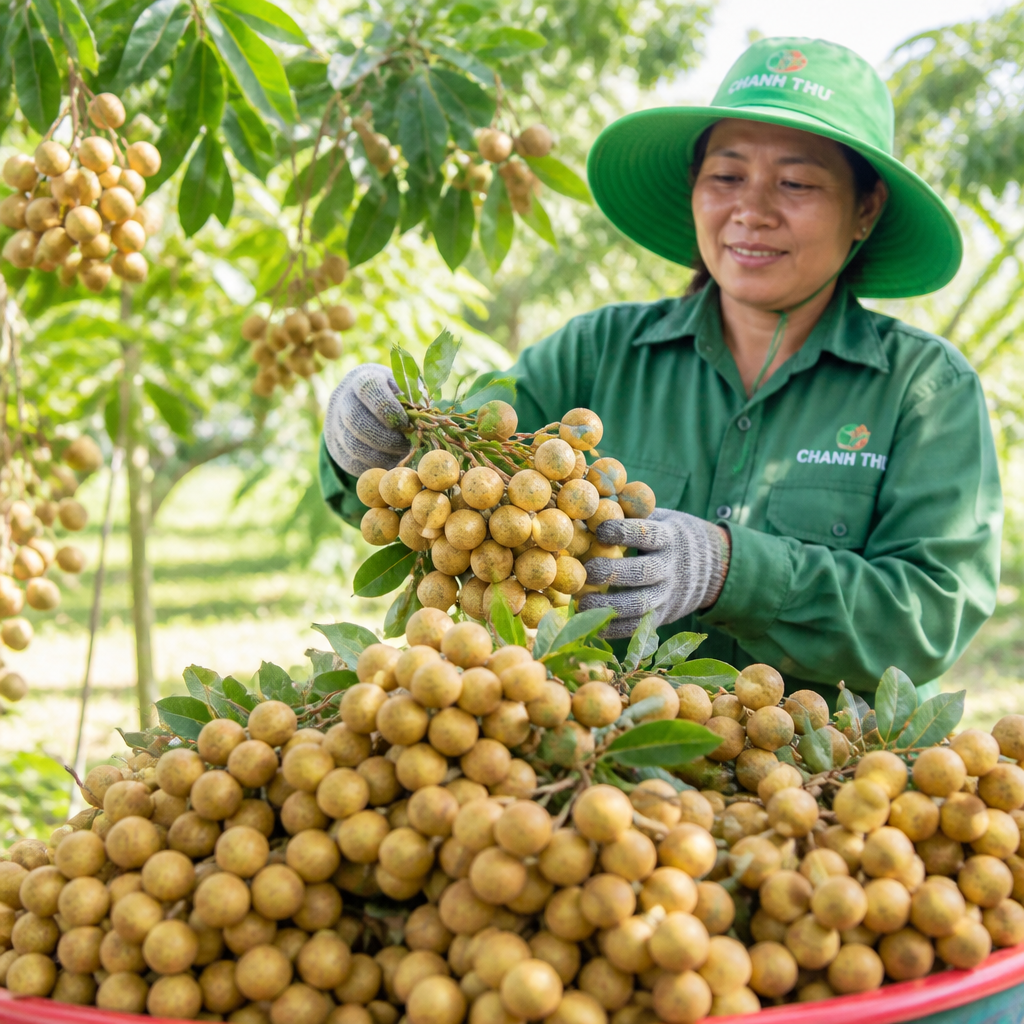 Vietnam Longan Exporter & Supplier – Fresh Vietnamese Longan