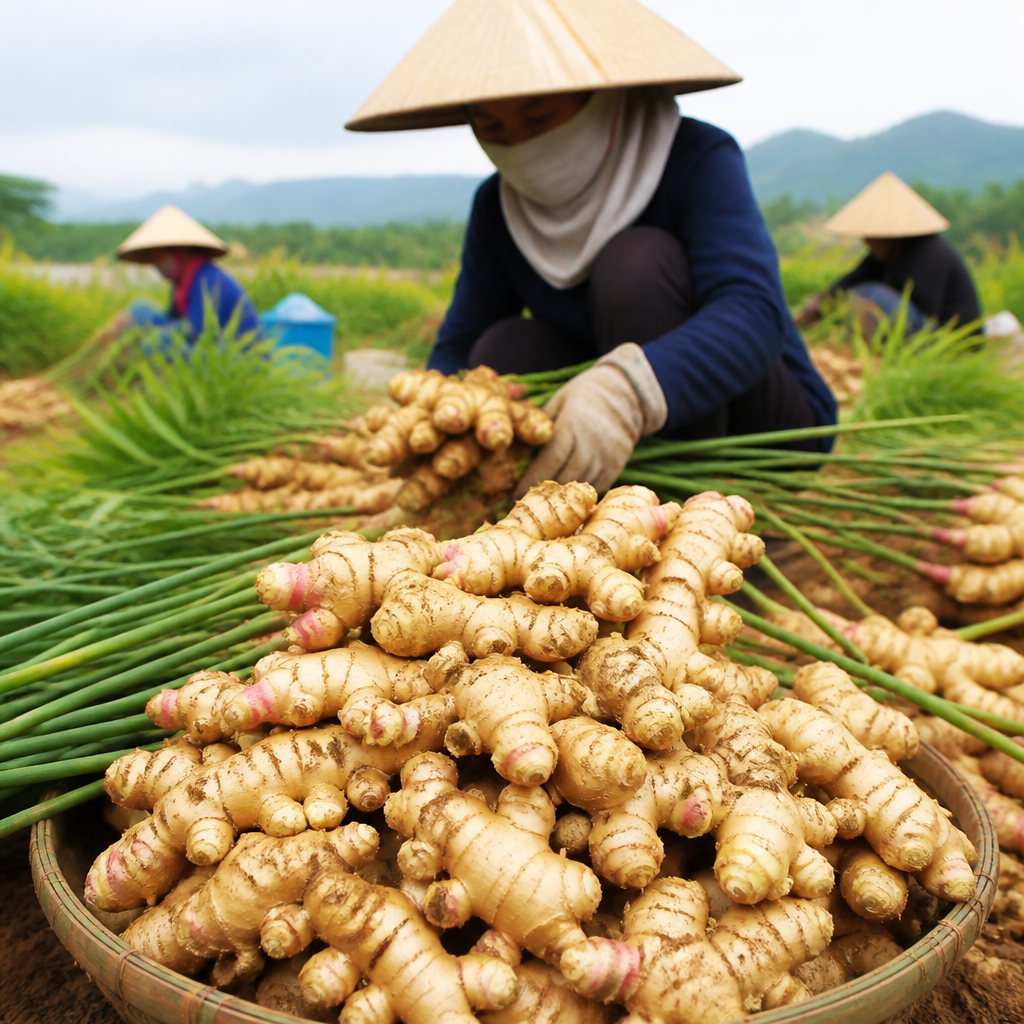 Vietnam Ginger Exporter & Supplier – Fresh Vietnamese Ginger