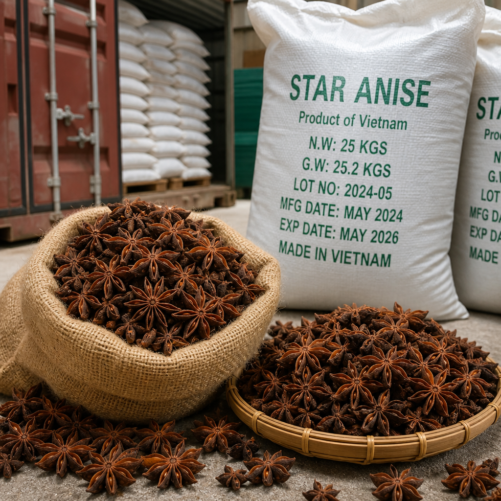 Vietnam Star Anise Exporter & Supplier – Premium Vietnamese Star Anise