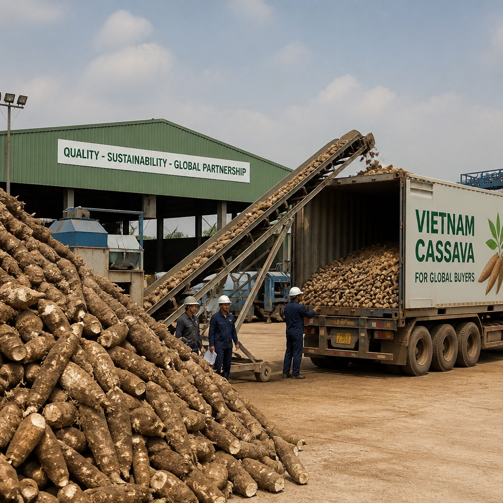 Vietnam Cassava Exporter & Supplier – Vietnamese Cassava for Global Buyers