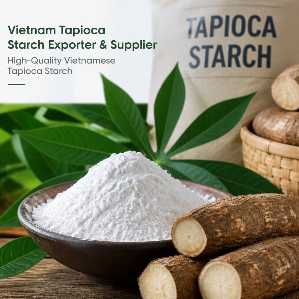 Vietnam Tapioca Starch Exporter & Supplier – High-Quality Vietnamese Tapioca Starch