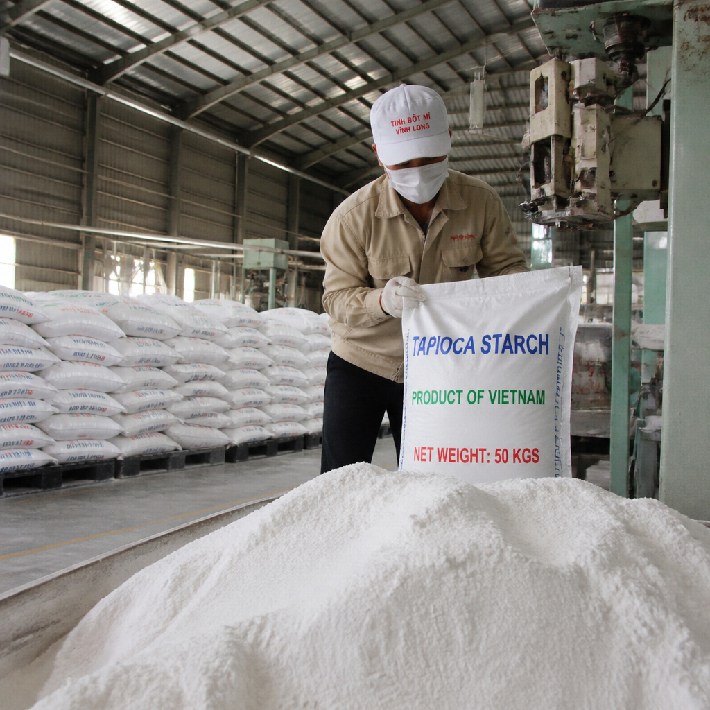 Vietnam Tapioca Starch Exporter & Supplier – High-Quality Vietnamese Tapioca Starch