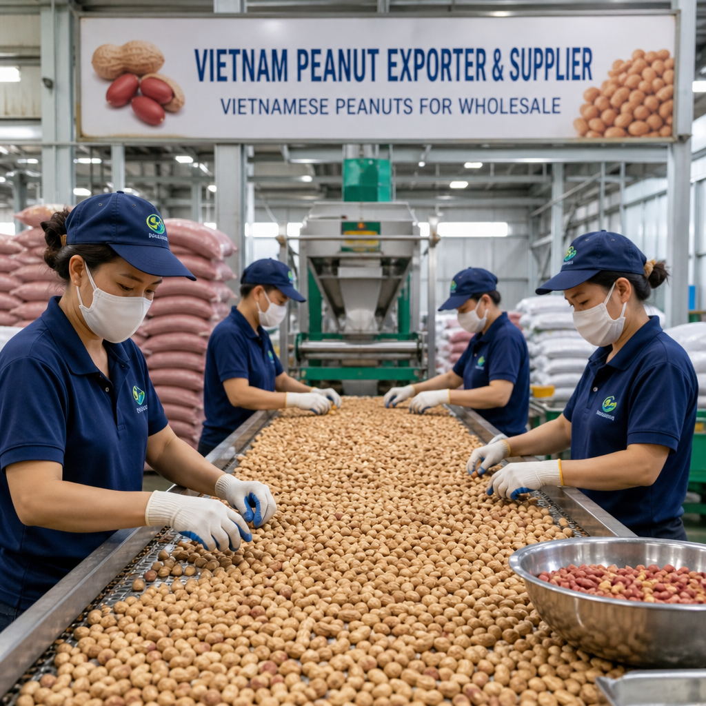 Vietnam Peanut Exporter & Supplier – Vietnamese Peanuts for Wholesale