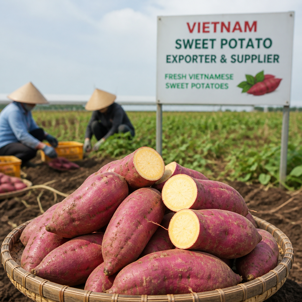Vietnam Sweet Potato Exporter & Supplier – Fresh Vietnamese Sweet Potatoes