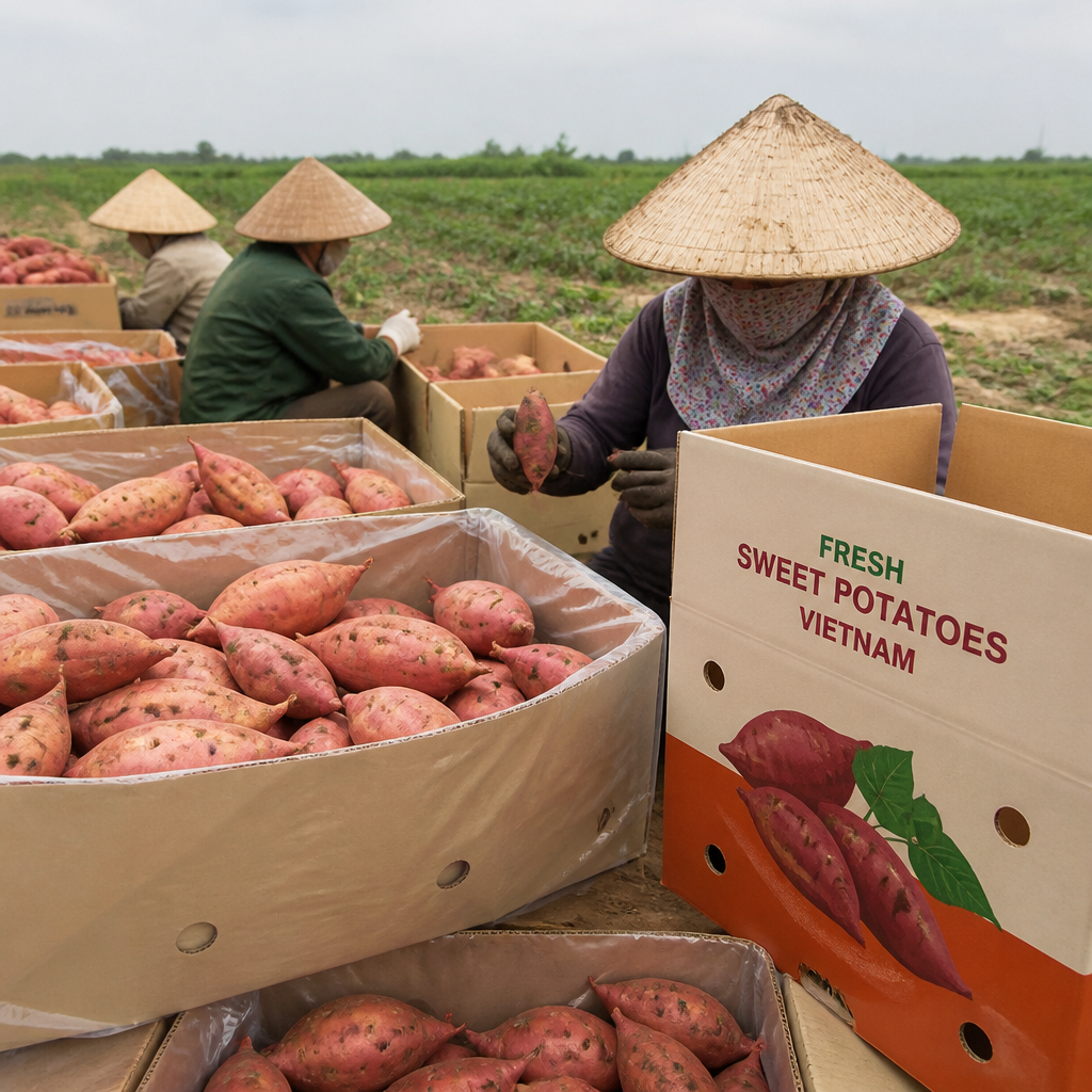 Vietnam Sweet Potato Exporter & Supplier – Fresh Vietnamese Sweet Potatoes