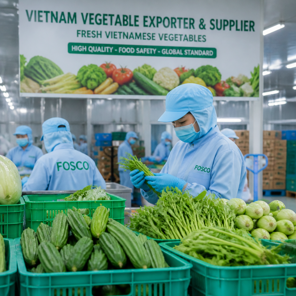 Vietnam Vegetable Exporter & Supplier – Fresh Vietnamese Vegetables