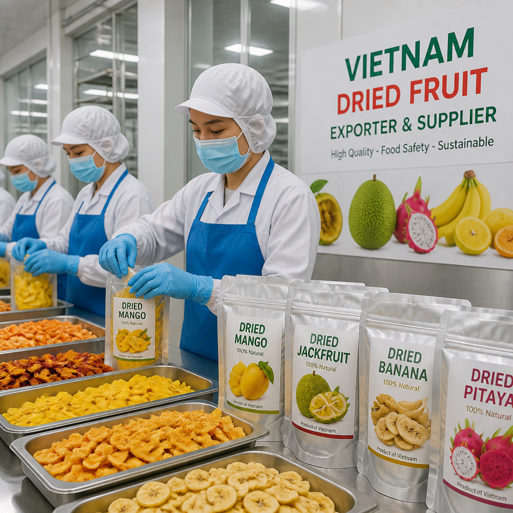 Vietnam Dried Fruit Exporter & Supplier – Vietnamese Dried Tropical Fruits