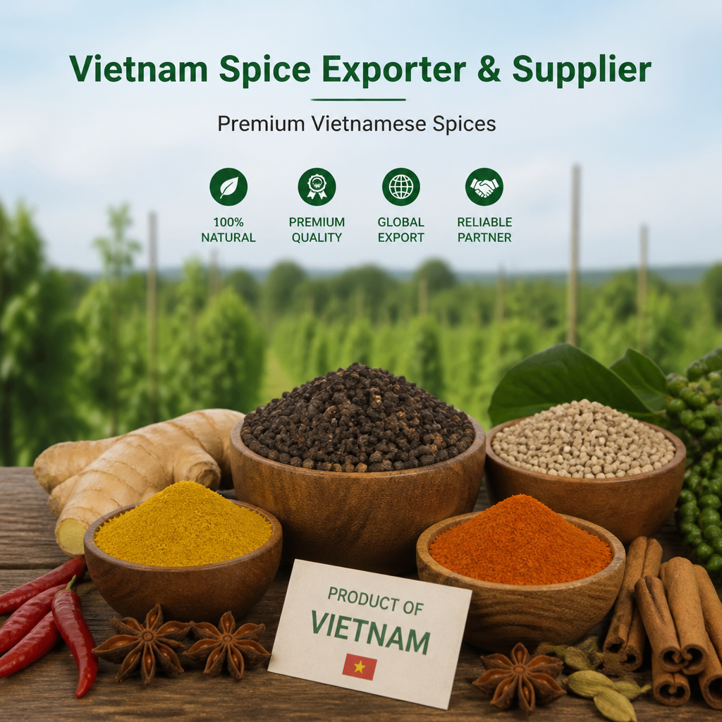 Vietnam Spice Exporter & Supplier – Premium Vietnamese Spices