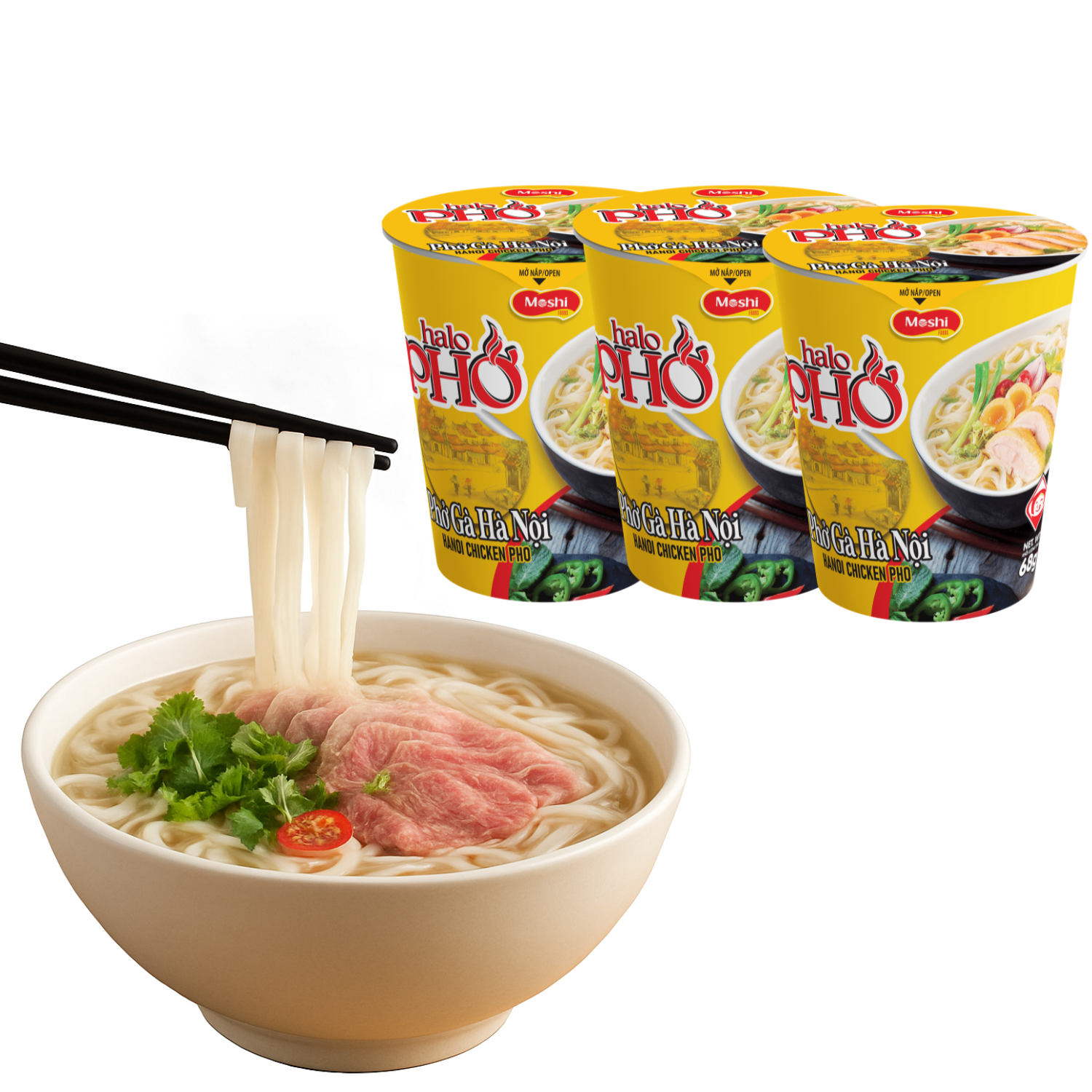 VIETNAMESE GLUTEN-FREE INSTANT DRIED RICE VERMICELLI 70G CUP – OEM/ODM & BULK SUPPLY 4
