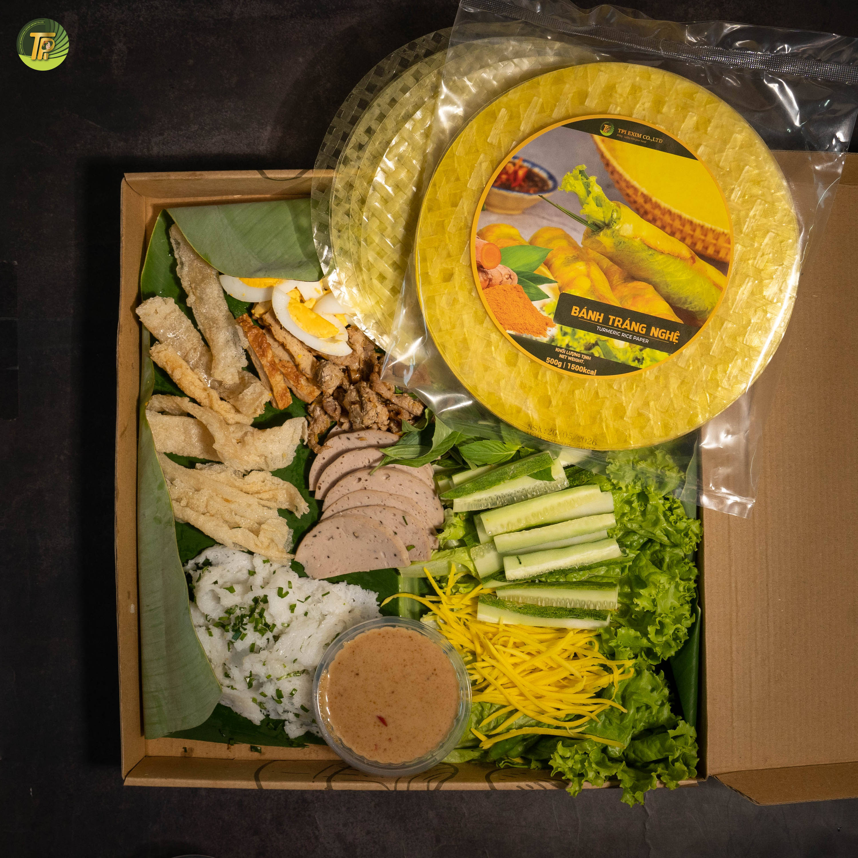 VIETNAMESE GOLDEN TURMERIC RICE PAPER – NATURAL INGREDIENTS | BULK WHOLESALE EXPORT 2