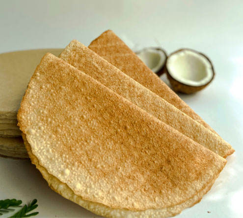 CRISPY COCONUT RICE CAKES – SWEET COCONUT MILK FLAVOR | TEA-TIME & DESSERT SNACK