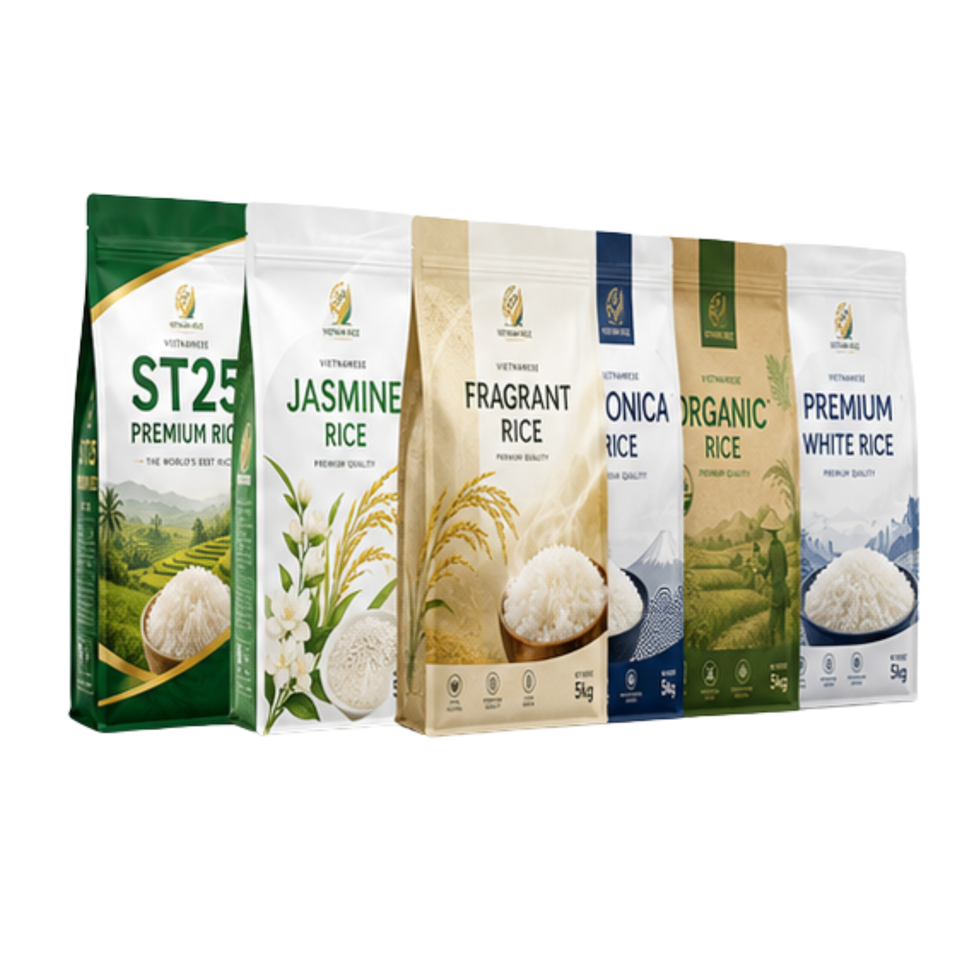 PREMIUM VIETNAMESE ST25 AROMATIC RICE – LONG GRAIN | OEM/ODM, PRIVATE LABEL & BULK WHOLESALE