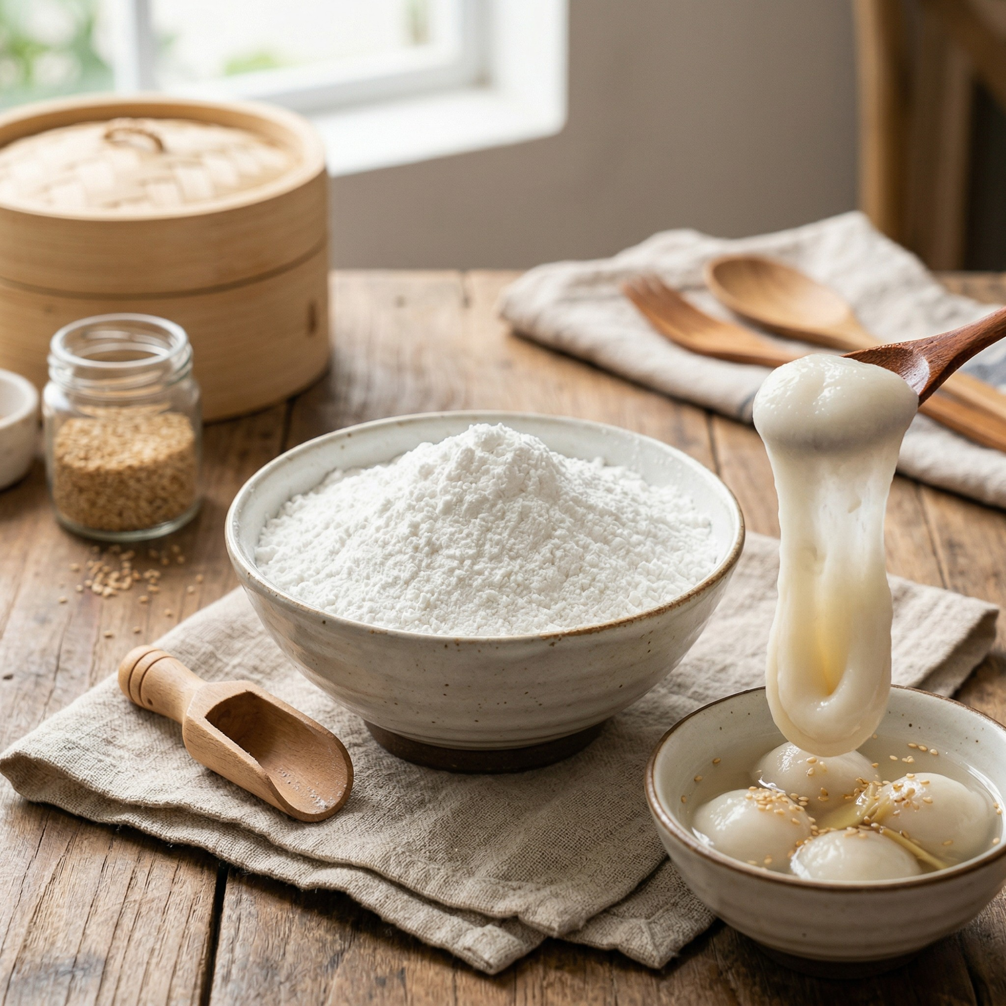 PREMIUM VIETNAMESE GLUTINOUS RICE FLOUR & GLUTINOUS RICE STARCH – HIGH WHITENESS | HALAL & KOSHER CERTIFIED