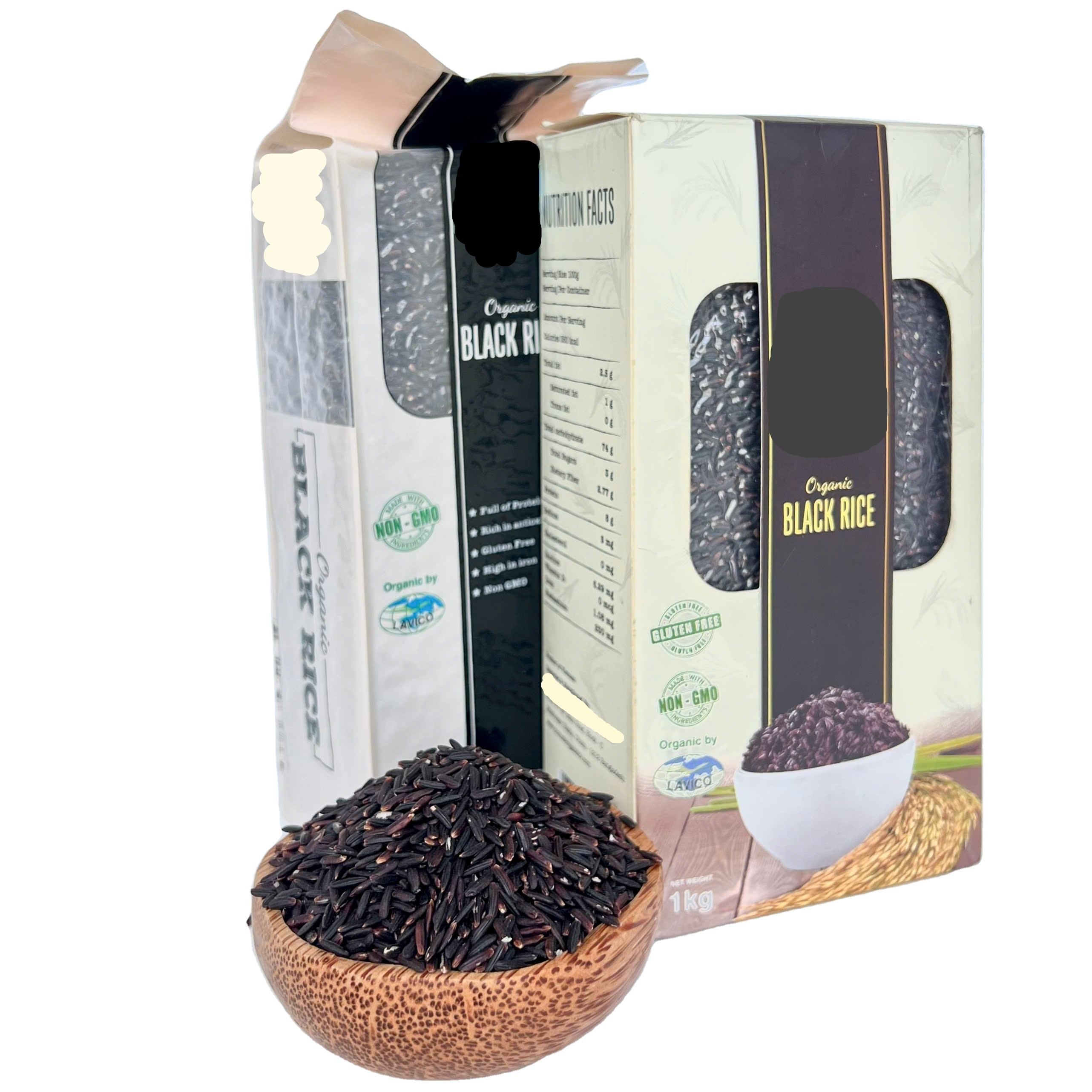 PREMIUM VIETNAMESE BLACK RICE – WHOLE GRAIN | 1KG, 2KG & 5KG RETAIL PACKS 2