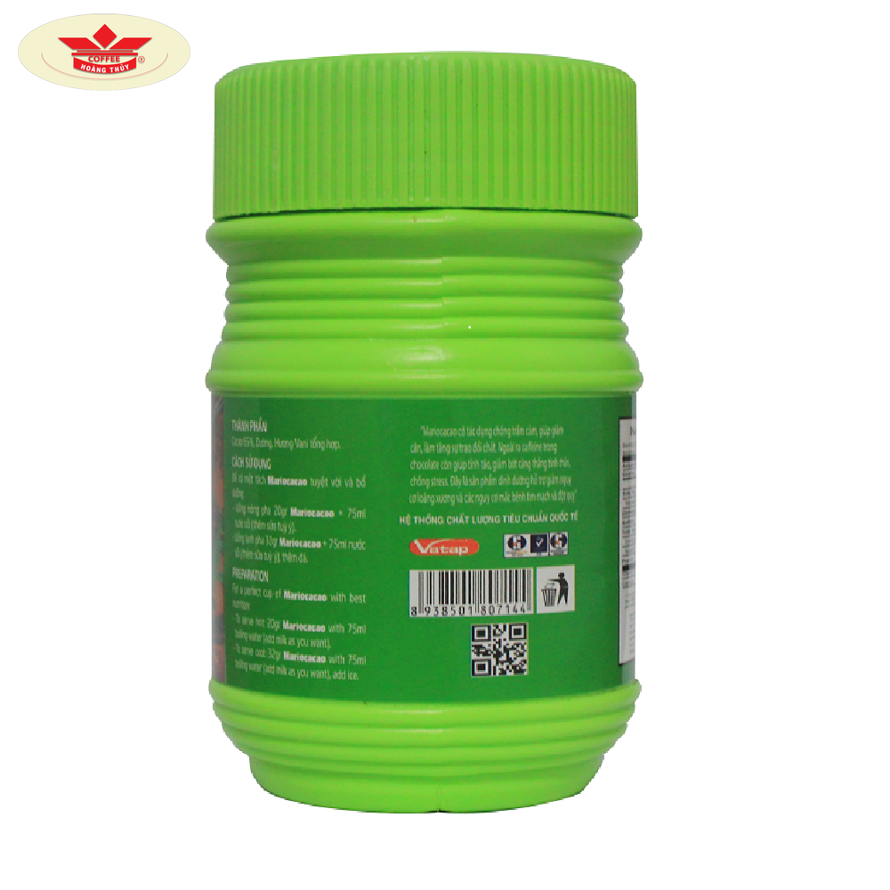 PREMIUM MARIO COCOA INSTANT COCOA DRINK – 65% COCOA | 200G JAR | MADE IN VIETNAM 4