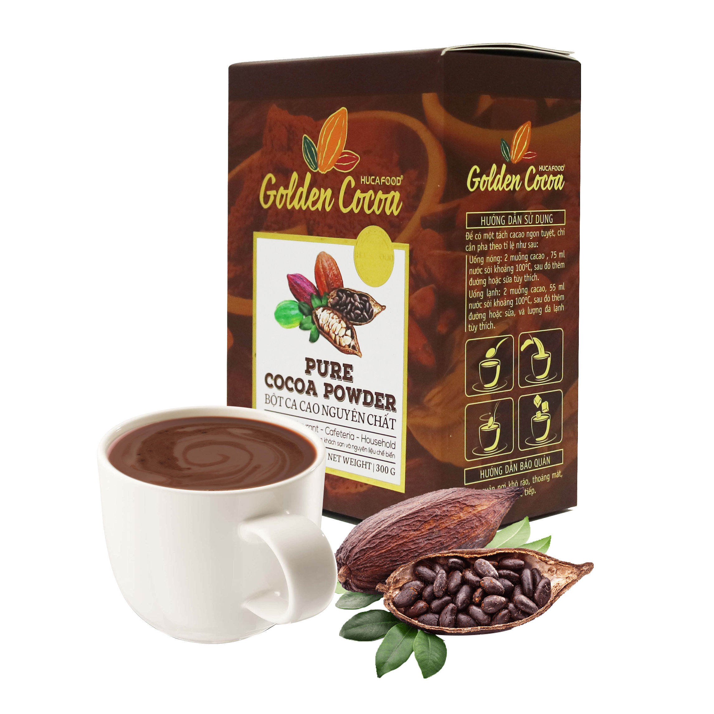 PREMIUM PURE COCOA POWDER – FOR HOTELS, RESTAURANTS, BEVERAGES & BAKERY | “GOLDEN COCOA” 2