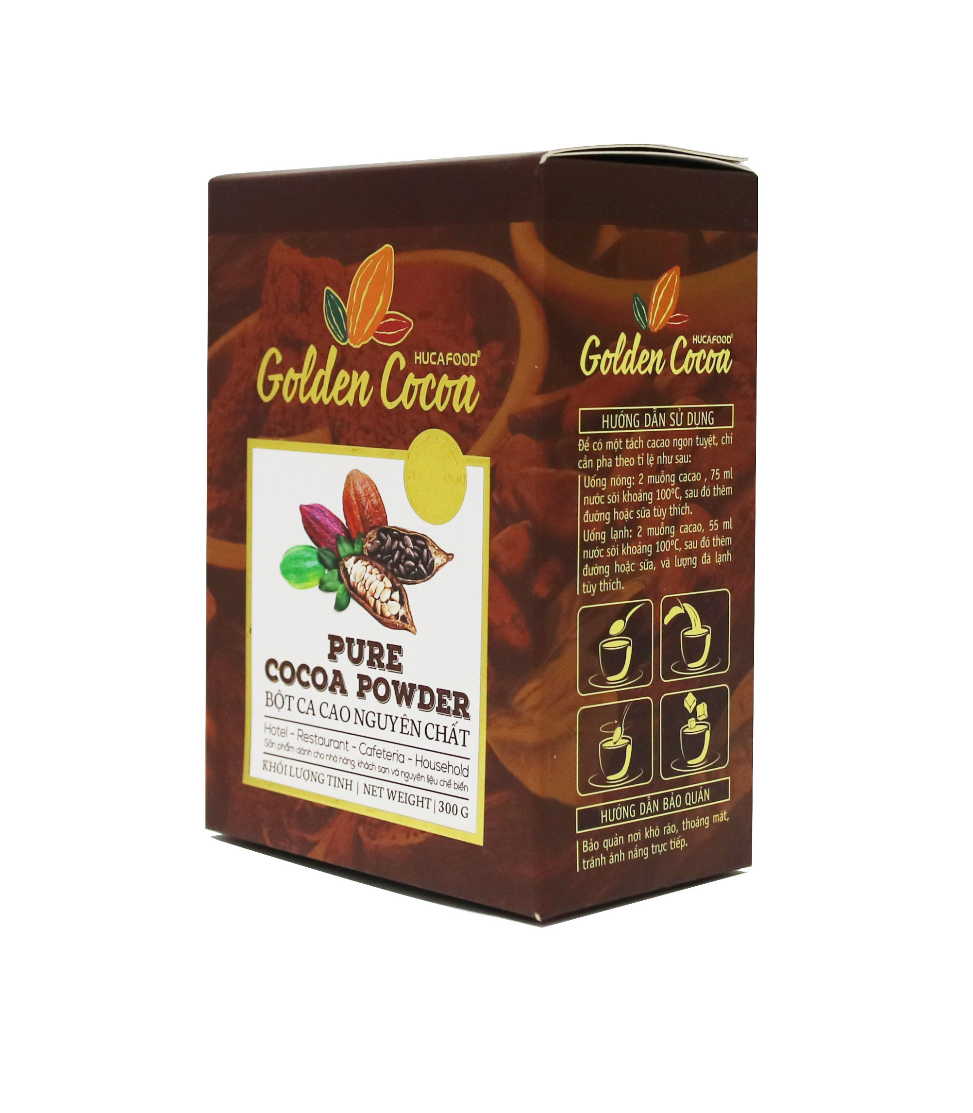 PREMIUM PURE COCOA POWDER – FOR HOTELS, RESTAURANTS, BEVERAGES & BAKERY | “GOLDEN COCOA” 3