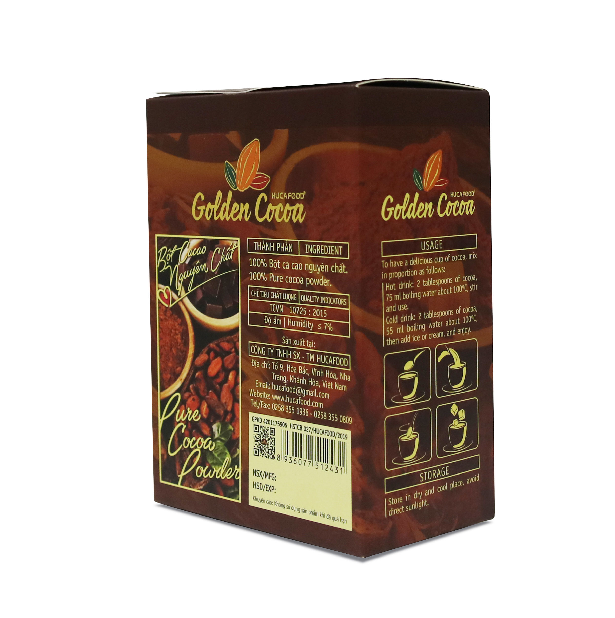 PREMIUM PURE COCOA POWDER – FOR HOTELS, RESTAURANTS, BEVERAGES & BAKERY | “GOLDEN COCOA” 4
