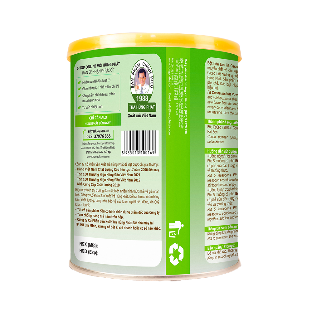 PREMIUM VIETNAMESE FIT INSTANT COCOA POWDER – 500G | NATURAL PRODUCT 2