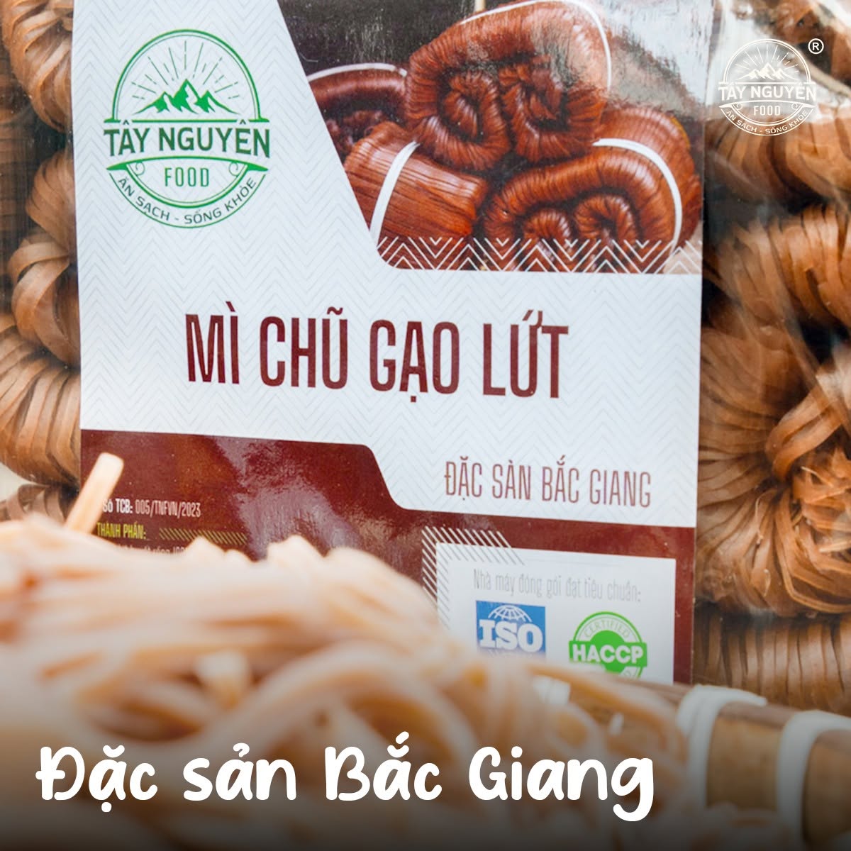 PREMIUM VIETNAMESE BROWN RICE NOODLES – ADDITIVE-FREE | DRIED RICE | WHOLESALE