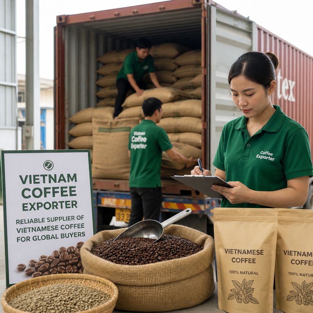 Vietnam Coffee Exporter – Reliable Supplier of Vietnamese Coffee for Global Buyers