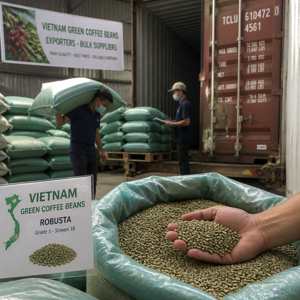 Vietnam Green Coffee Bean Exporter – Bulk Green Coffee Bean Supplier