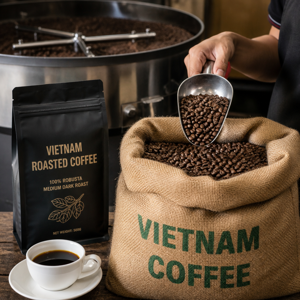 Vietnam Roasted Coffee Exporter – Vietnamese Roasted Coffee Supplier