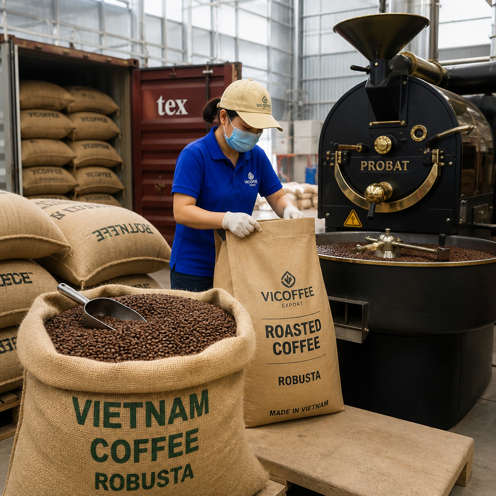 Vietnam Roasted Coffee Exporter – Vietnamese Roasted Coffee Supplier