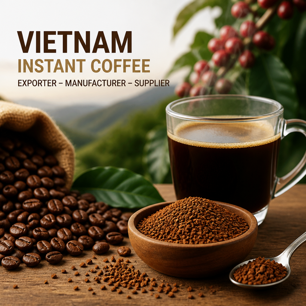 Vietnam Instant Coffee Exporter – Instant Coffee Manufacturer & Supplier