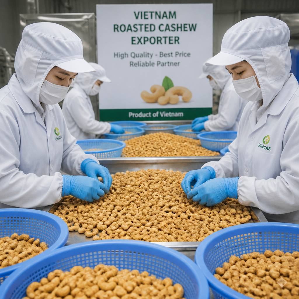 Vietnam Roasted Cashew Exporter – Roasted Cashew Supplier from Vietnam