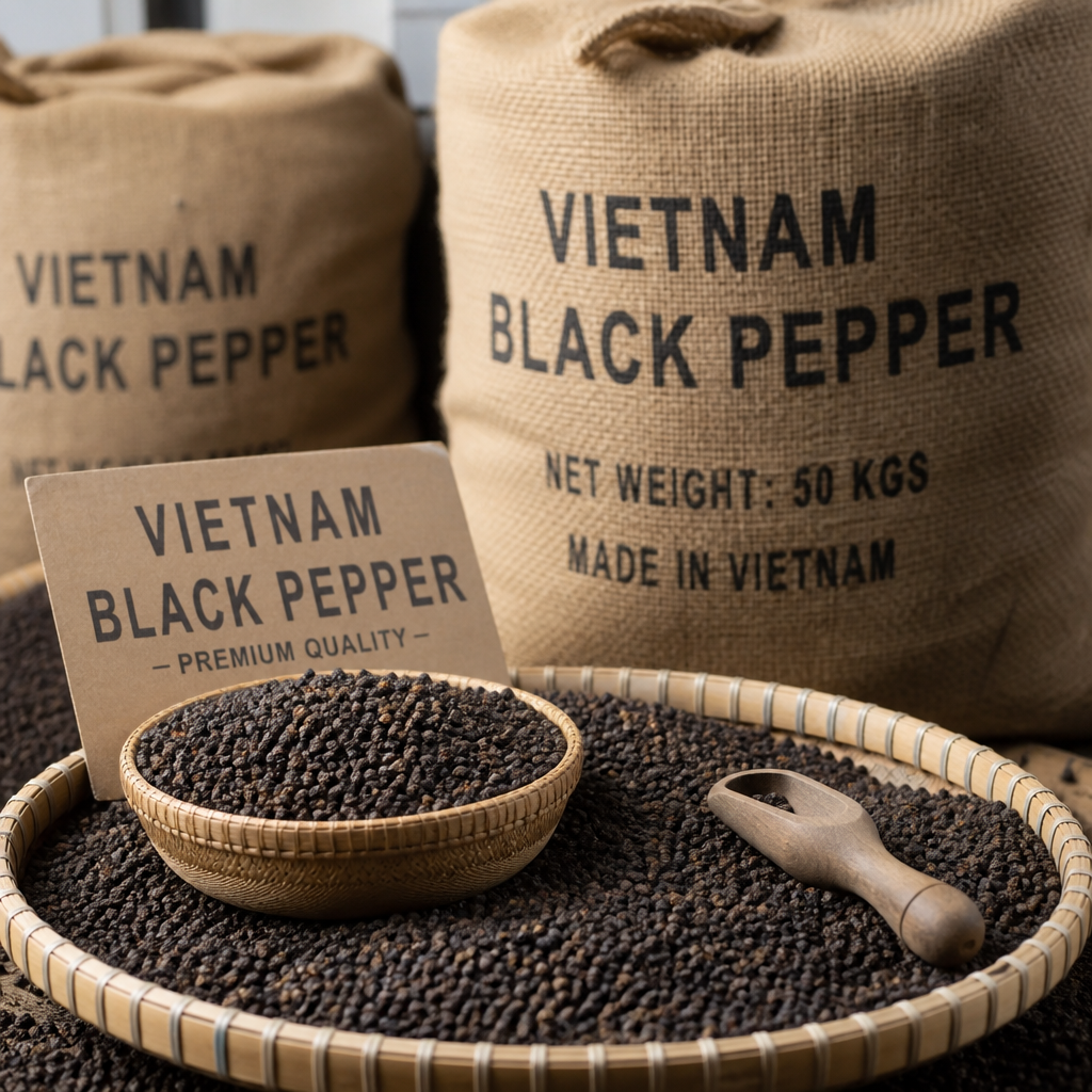 Vietnam Black Pepper Exporter – Bulk Black Pepper Supplier