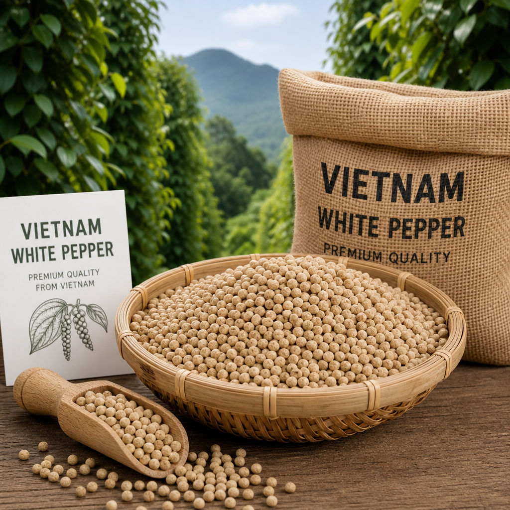 Vietnam White Pepper Exporter – Premium Vietnamese White Pepper Supplier