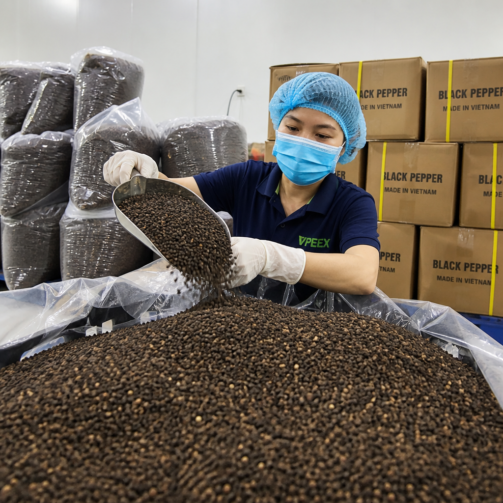 Vietnam Dried Pepper Exporter – Bulk Dried Pepper Supplier from Vietnam