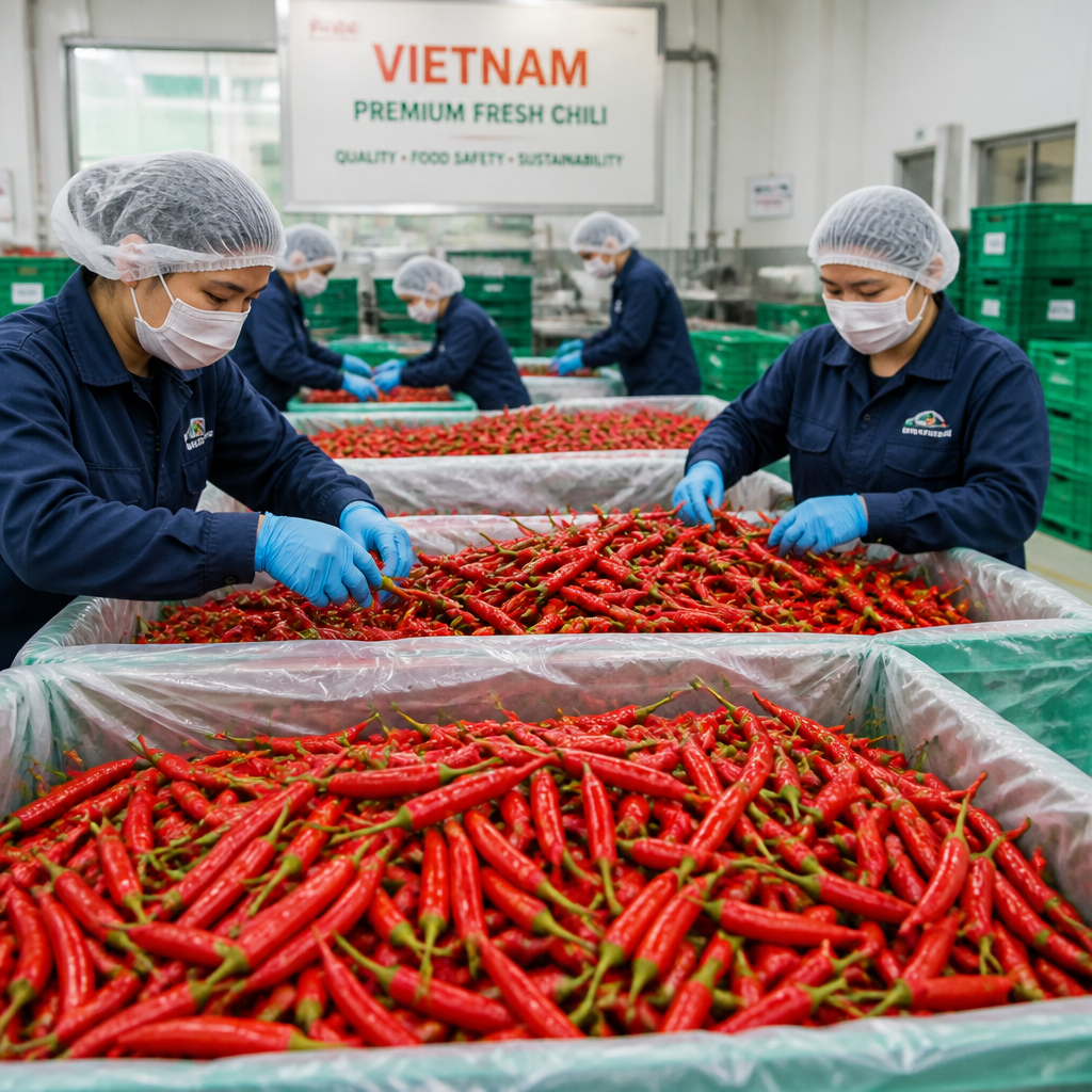 Vietnam Fresh Chili Exporter – Fresh Chili Supplier for International Buyers