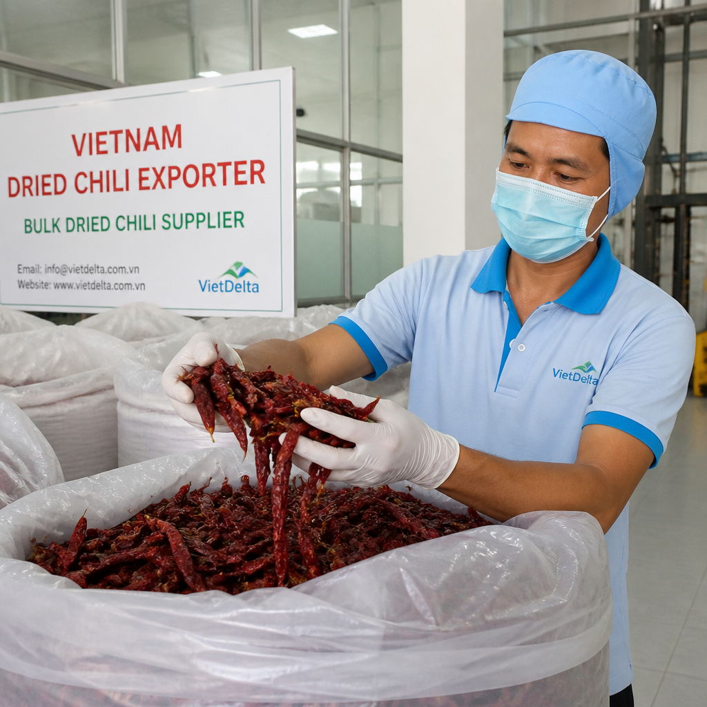 Vietnam Dried Chili Exporter – Bulk Dried Chili Supplier