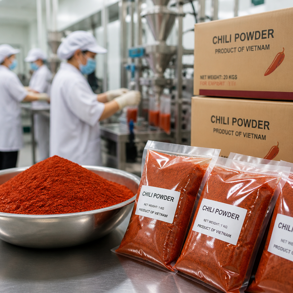 Vietnam Chili Powder Exporter – Chili Powder Supplier for Food Manufacturers