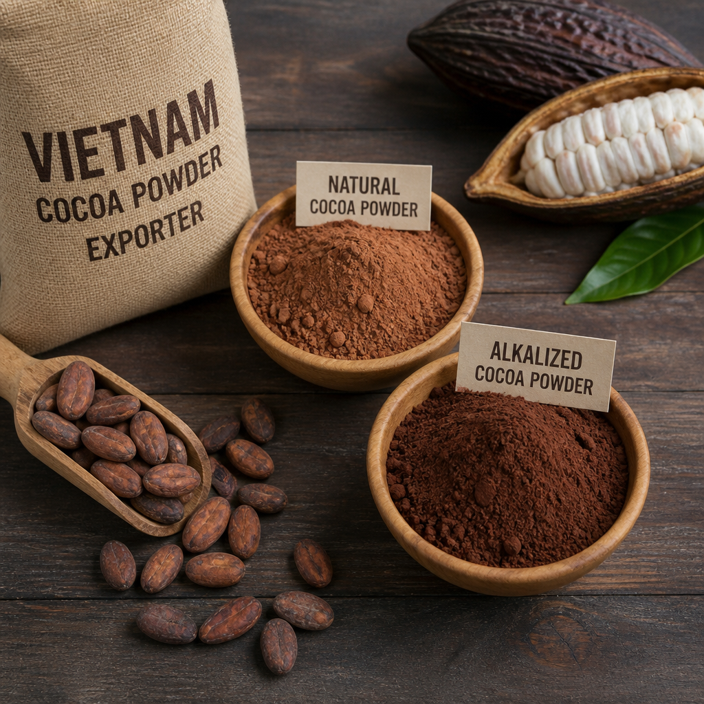 Vietnam Cocoa Powder Exporter – Natural & Alkalized Cocoa Powder Supplier