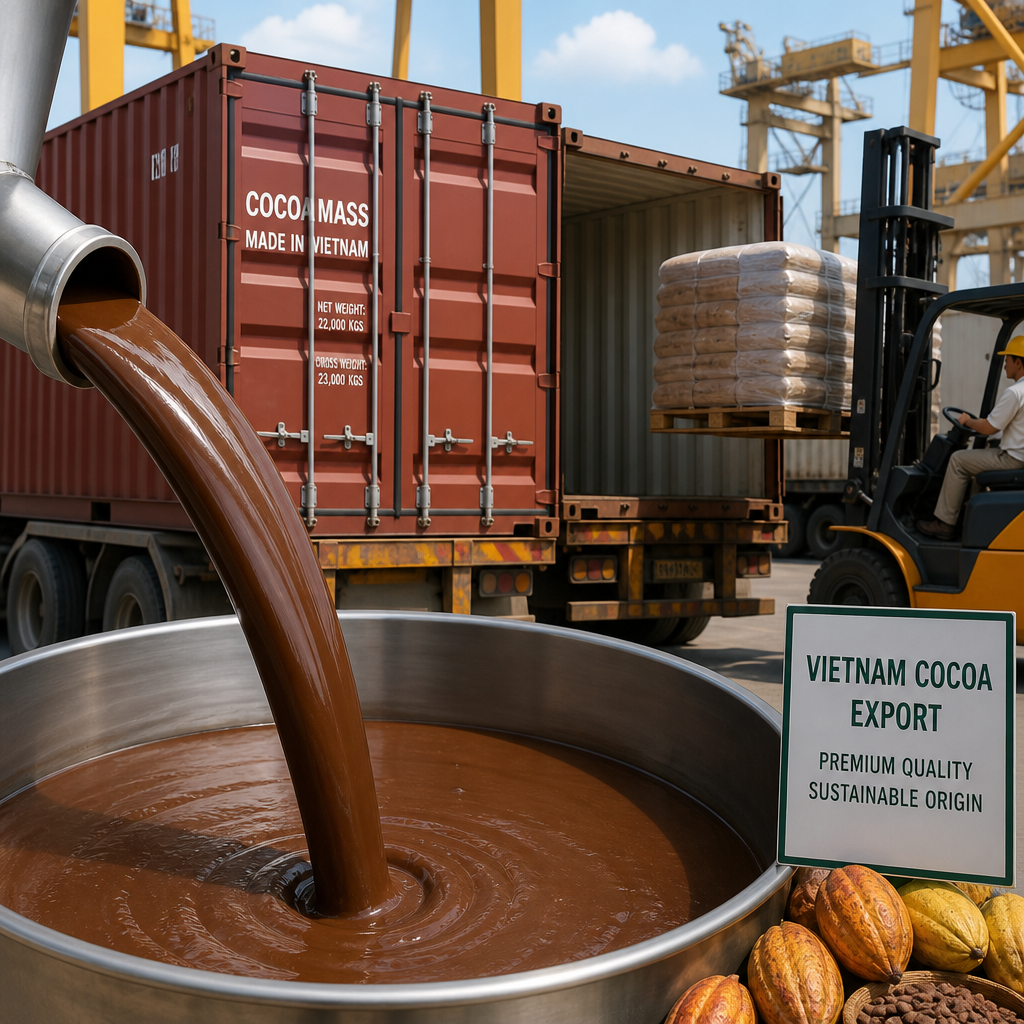 Vietnam Cocoa Mass Exporter – Bulk Cocoa Liquor Supplier