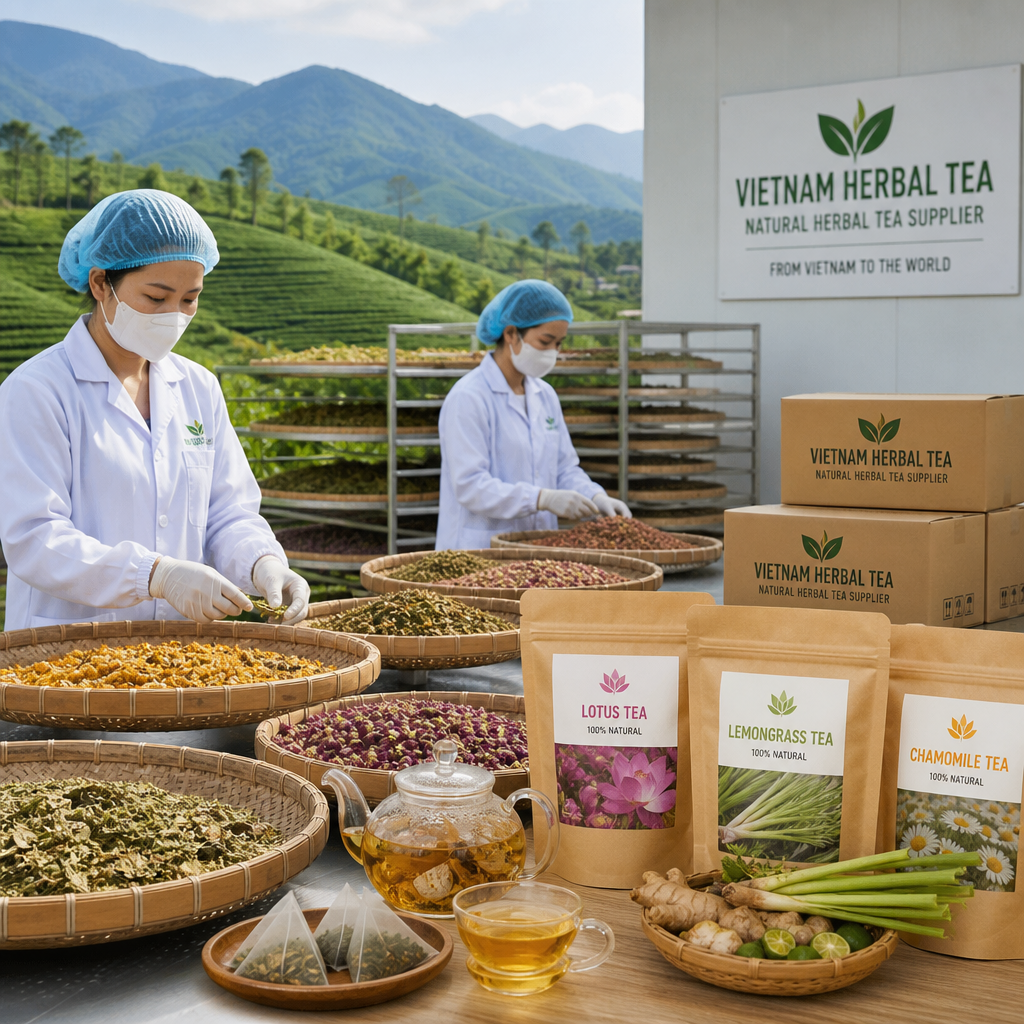 Vietnam Herbal Tea Exporter – Natural Herbal Tea Supplier from Vietnam