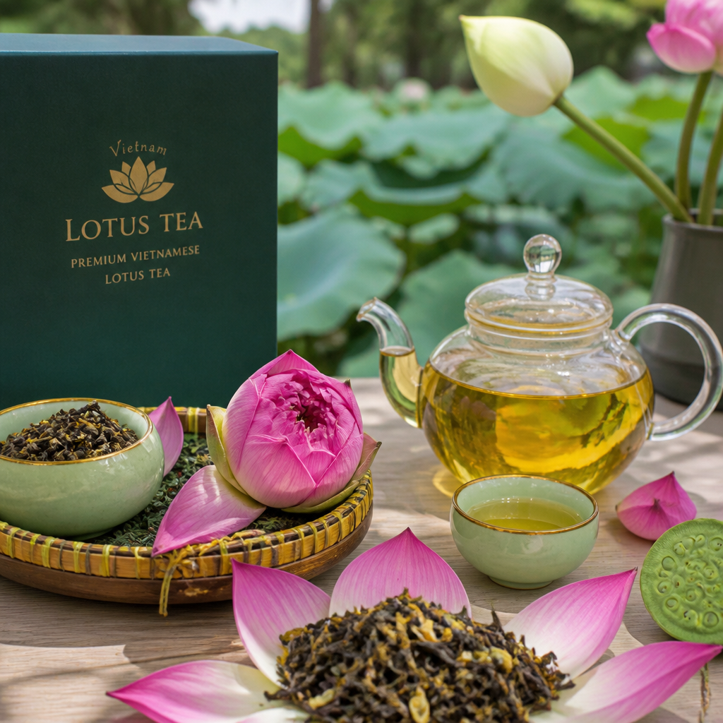 Vietnam Lotus Tea Exporter – Premium Vietnamese Lotus Tea Supplier