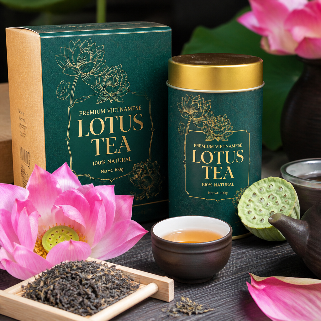 Vietnam Lotus Tea Exporter – Premium Vietnamese Lotus Tea Supplier