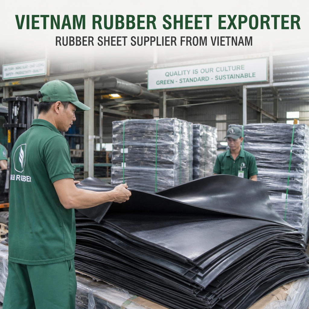 Vietnam Rubber Sheet Exporter – Rubber Sheet Supplier from Vietnam